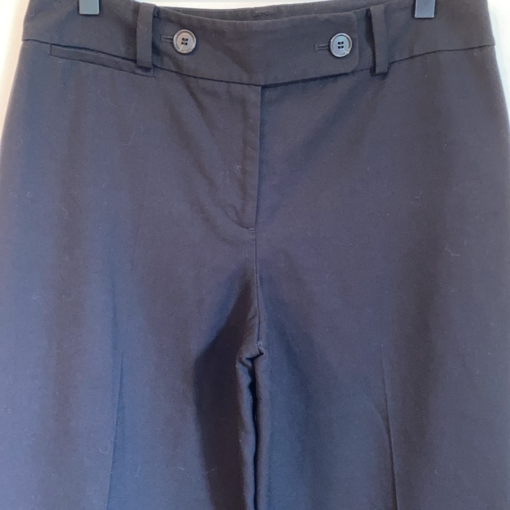 Ann Taylor Signature Fit Lined Black Dress Pants Size 6